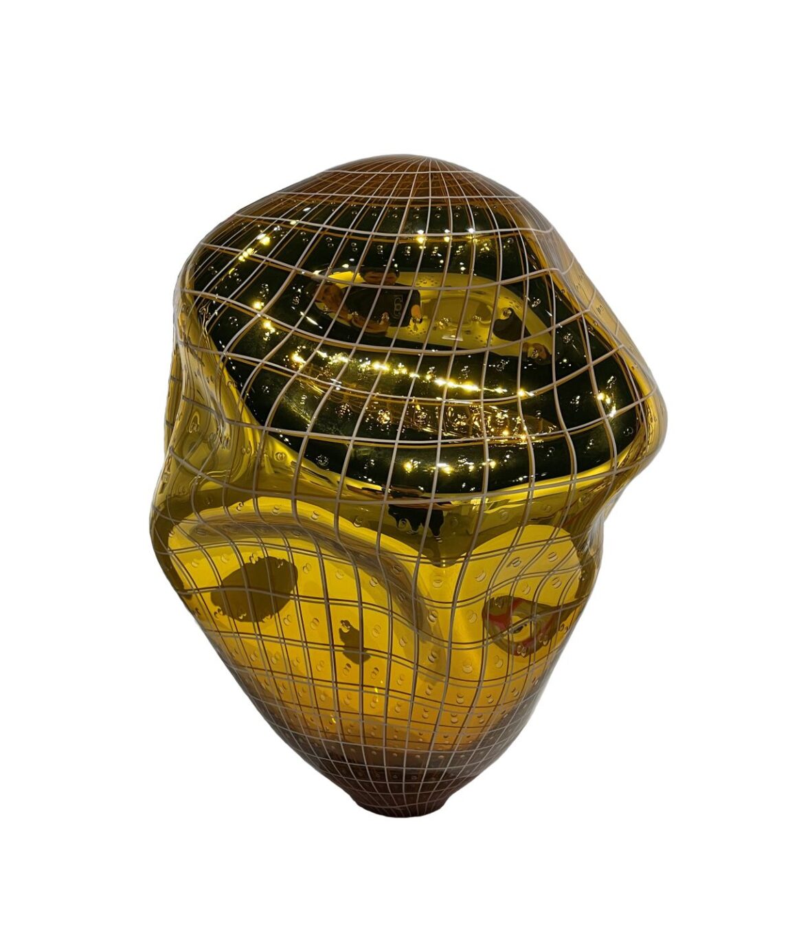 Simon Waranch | Mirrored Gold Blanket Reticello