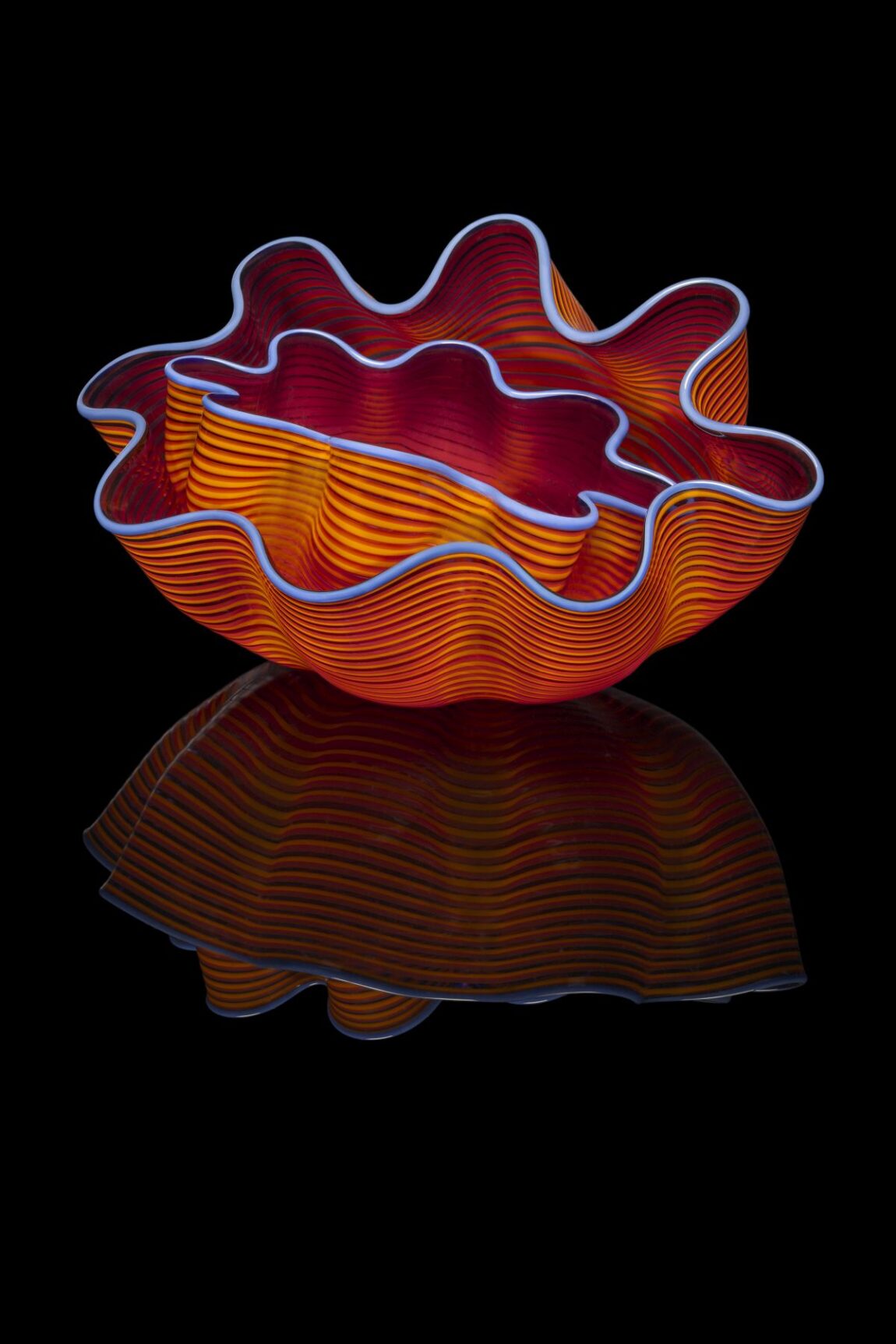 Chihuly Studio Edition Artwork | Golden Rose Seaform